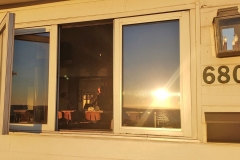 front windows