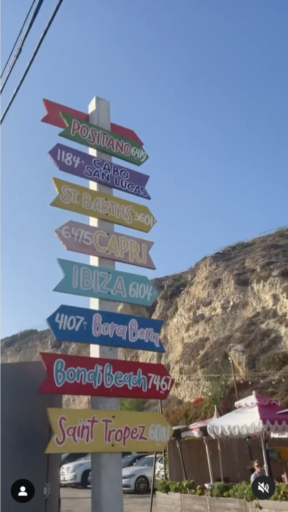 Plenty of outdoor activities at the Sunset Restaurant